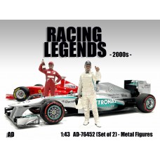 AD-76452 1:43 Racing Legends - 2000s (Set of 2 metal figures)